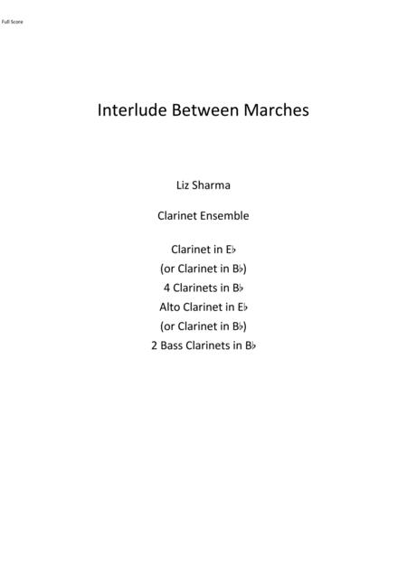 Interlude Between Marches Sheet Music