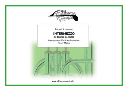 Free Sheet Music Intermezzo Si Dormis Doncella