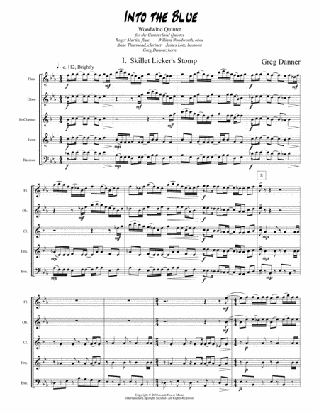 Into The Blue Sheet Music