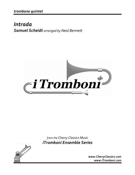 Free Sheet Music Intrada For Trombone Quintet