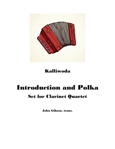 Introduction And Polka Set For Clarinet Quartet Sheet Music