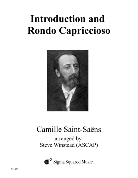 Introduction And Rondo Capriccioso For Flute And Piano Sheet Music