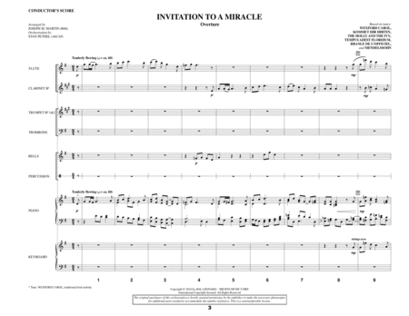 Invitation To A Miracle A Cantata For Christmas Full Score Sheet Music