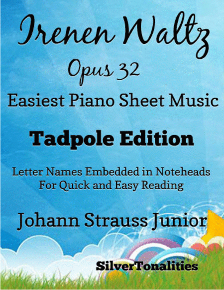 Irenen Waltz Opus 32 Easiest Piano Sheet Music Tadpole Edition Sheet Music