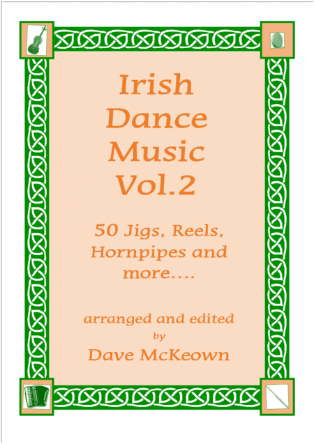 Irish Dance Music Vol 2 For 4 String Banjo Tab Cgda 50 Jigs Reels Hornpipes And More Sheet Music