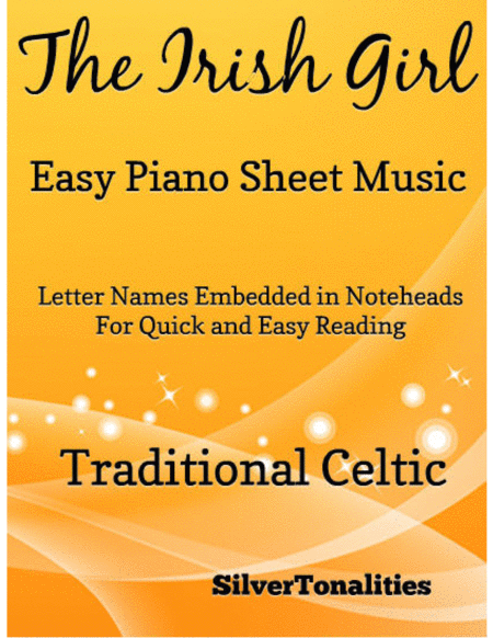 Irish Girl Easy Piano Sheet Music Sheet Music