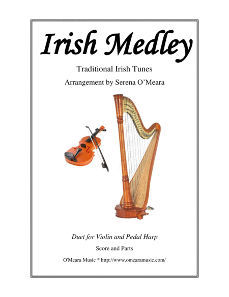 Irish Medley For Violin Pedal Harp Sheet Music