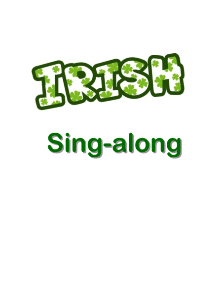 Free Sheet Music Irish Sing Along Booklet