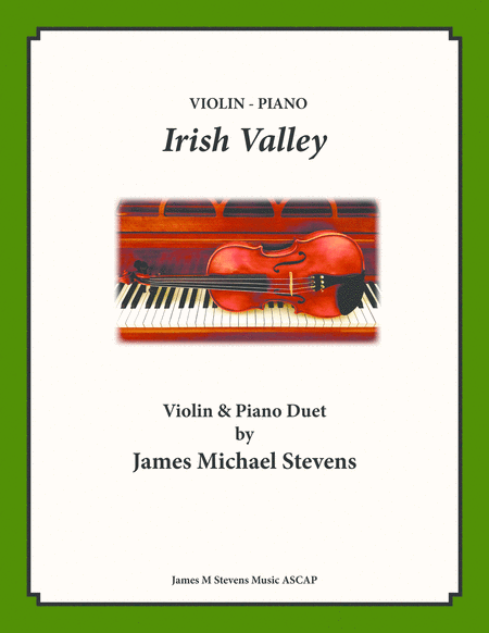 Free Sheet Music Irish Valley Violin Piano