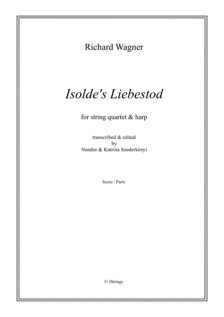 Isoldes Liebestod Sheet Music