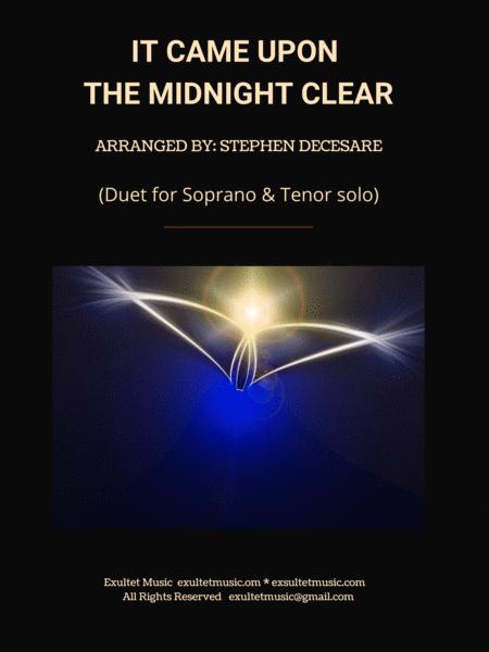 Free Sheet Music It Came Upon The Midnight Clear Duet For Soprano And Tenor Solo