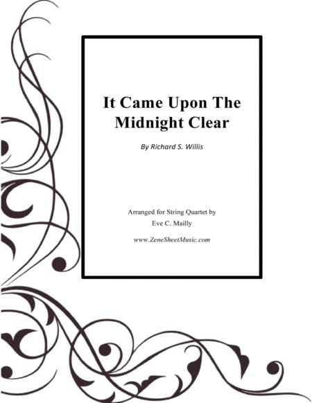 It Came Upon The Midnight Clear String Quartet Sheet Music