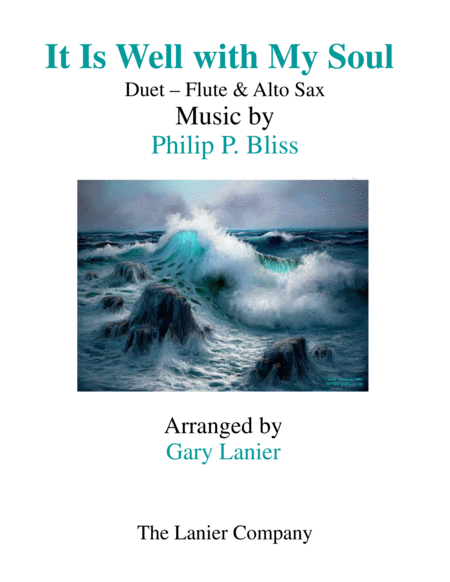 It Is Well With My Soul Duet Flute Bb Clarinet Score Instrumental Parts Included Sheet Music