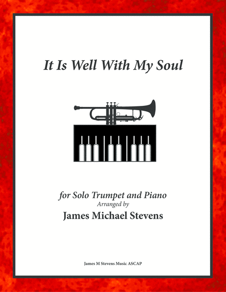 It Is Well With My Soul Trumpet Solo Piano Organ Sheet Music