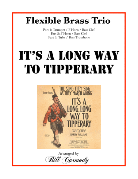 Free Sheet Music Its A Long Way To Tipperary