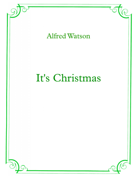 Its Christmas Sheet Music