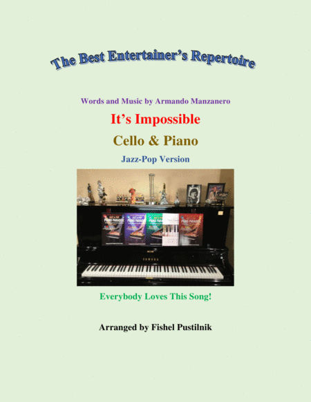 Its Impossible Somos Novios For Cello And Piano With Improvisation Video Sheet Music