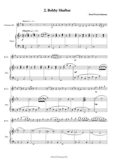 Free Sheet Music January Serenade Piano Track