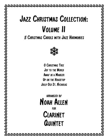 Jazz Christmas Collection Volume Ii Clarinet Quintet Sheet Music