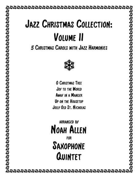 Jazz Christmas Collection Volume Ii Saxophone Quintet Sheet Music