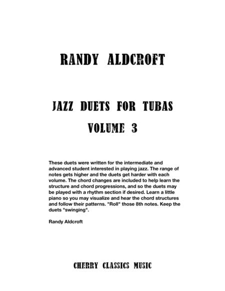Free Sheet Music Jazz Duets For Bass Trombones Volume 3