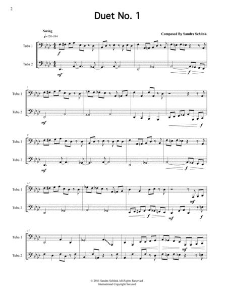 Jazz Tuba Duets Book 1 Sheet Music