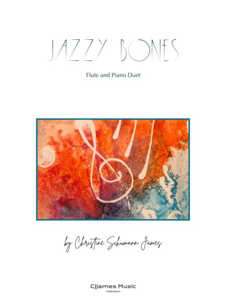 Jazzy Bones Flute And Piano Duet Sheet Music