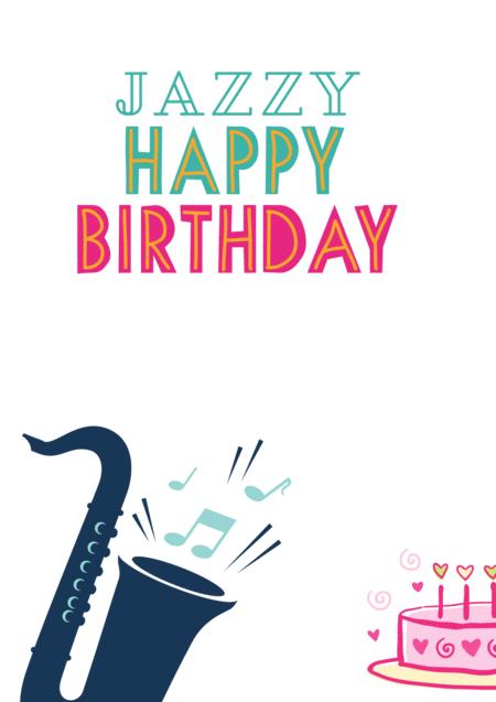 Jazzy Happy Birthday For C Instruments Sheet Music