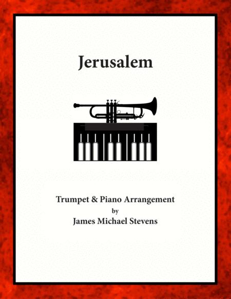 Free Sheet Music Jerusalem Trumpet Piano