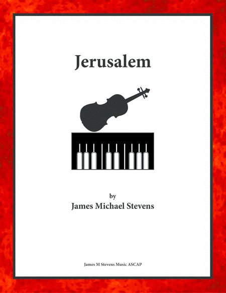 Free Sheet Music Jerusalem Violin Piano