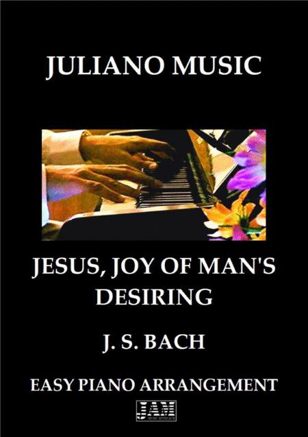 Jesus Joy Of Mans Desiring Easy Piano Js Bach Sheet Music