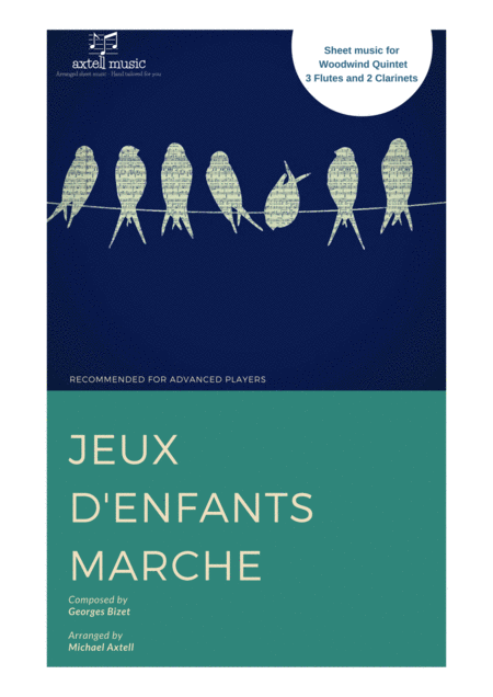 Free Sheet Music Jeux D Enfants Marche Georges Bizet