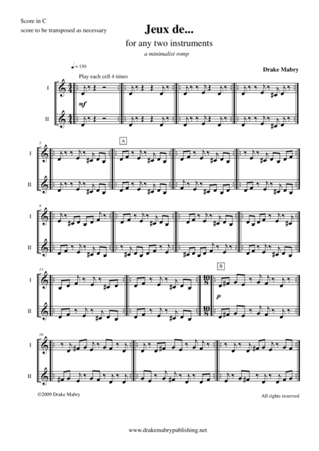 Free Sheet Music Jeux De