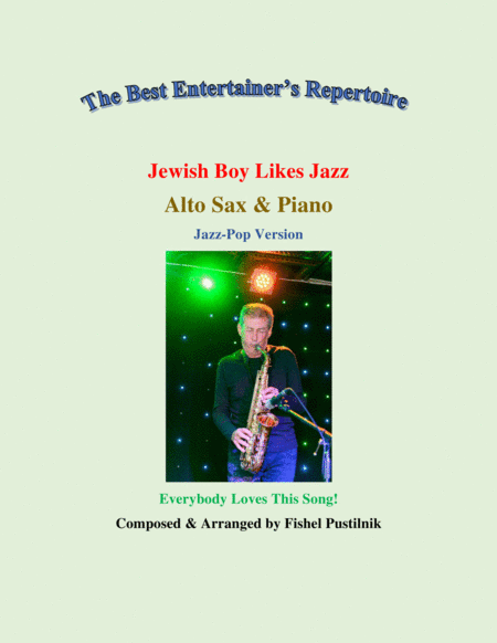 Jewish Boy Likes Jazz For Alto Sax And Piano Video Sheet Music