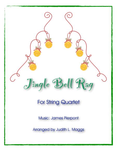 Jingle Bell Rag String Quartet Sheet Music