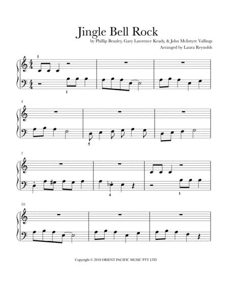 Jingle Bell Rock Elementary Level Sheet Music