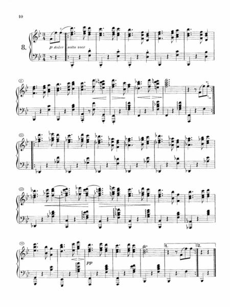 Free Sheet Music Johannes Brahms Waltz In Bb Major Op 39 No 8 Complete Version