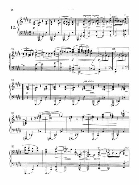 Johannes Brahms Waltz In E Major Op 39 No 12 Complete Version Sheet Music