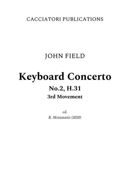 John Field Keyboard Concerto No 2 3rd Movement Sheet Music