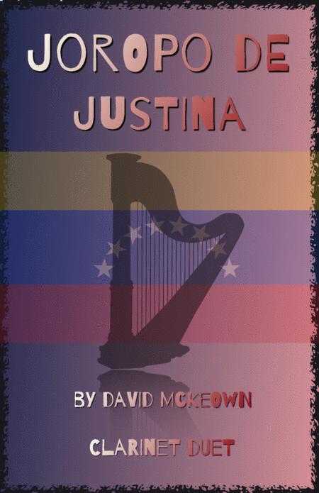 Joropo De Justina For Clarinet Duet Sheet Music