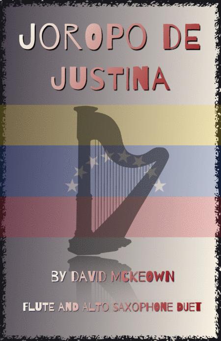 Joropo De Justina For Flute And Alto Saxophone Duet Sheet Music