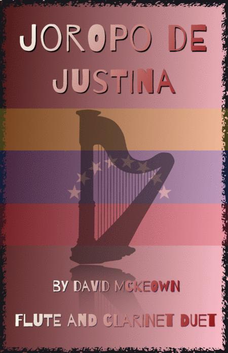 Joropo De Justina For Flute And Clarinet Duet Sheet Music