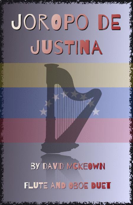 Joropo De Justina For Flute And Oboe Duet Sheet Music