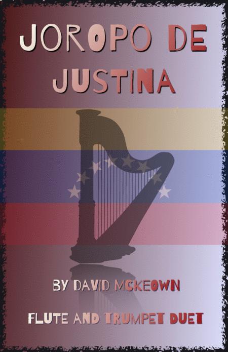 Joropo De Justina For Flute And Trumpet Duet Sheet Music