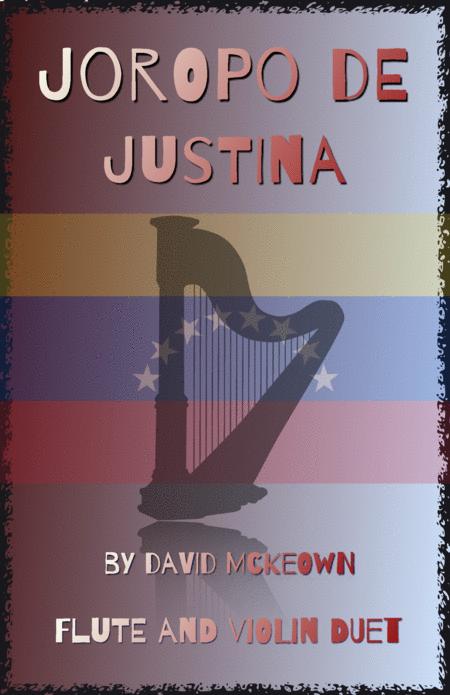 Joropo De Justina For Flute And Violin Duet Sheet Music