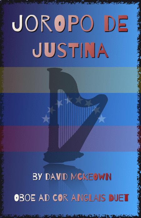 Joropo De Justina For Oboe And Cor Anglais Or English Horn Duet Sheet Music