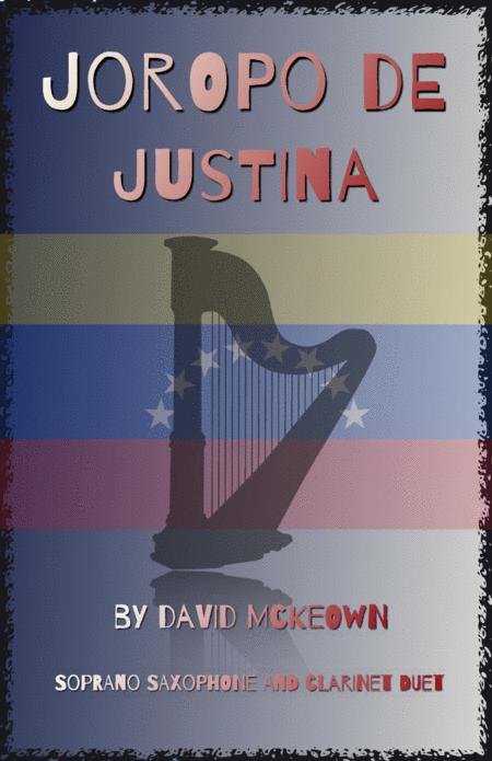 Free Sheet Music Joropo De Justina For Soprano Saxophone And Clarinet Duet