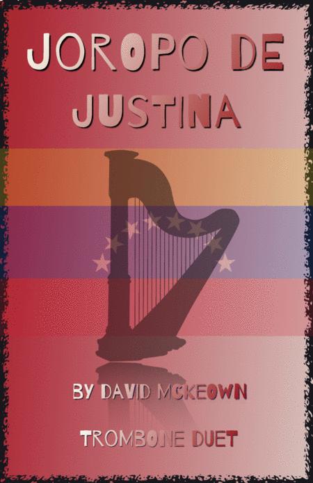 Joropo De Justina For Trombone Duet Sheet Music