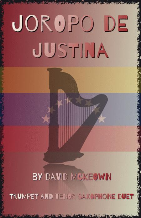 Free Sheet Music Joropo De Justina For Trumpet And Tenor Saxophone Duet