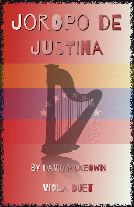 Joropo De Justina For Viola Duet Sheet Music